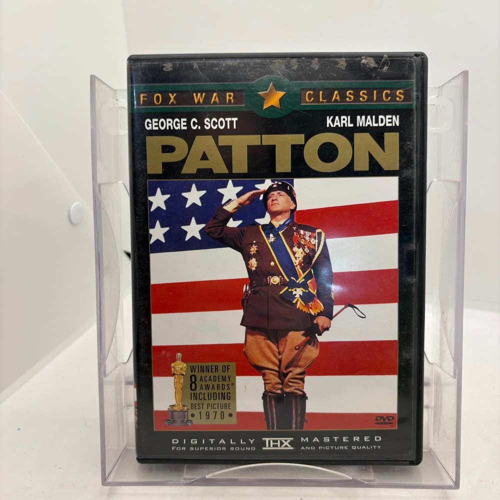 Patton DVD Fox War Classics George C Scott Widescreen THX Mastered 1970 Movie